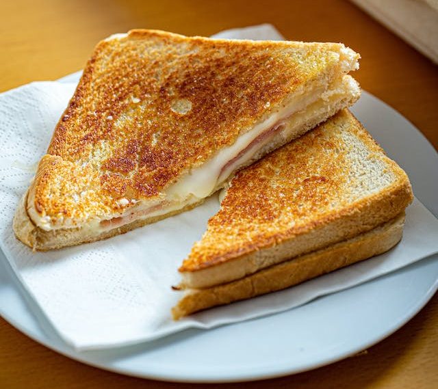 Grilled Cheese Sandwiches and Tomato Soups