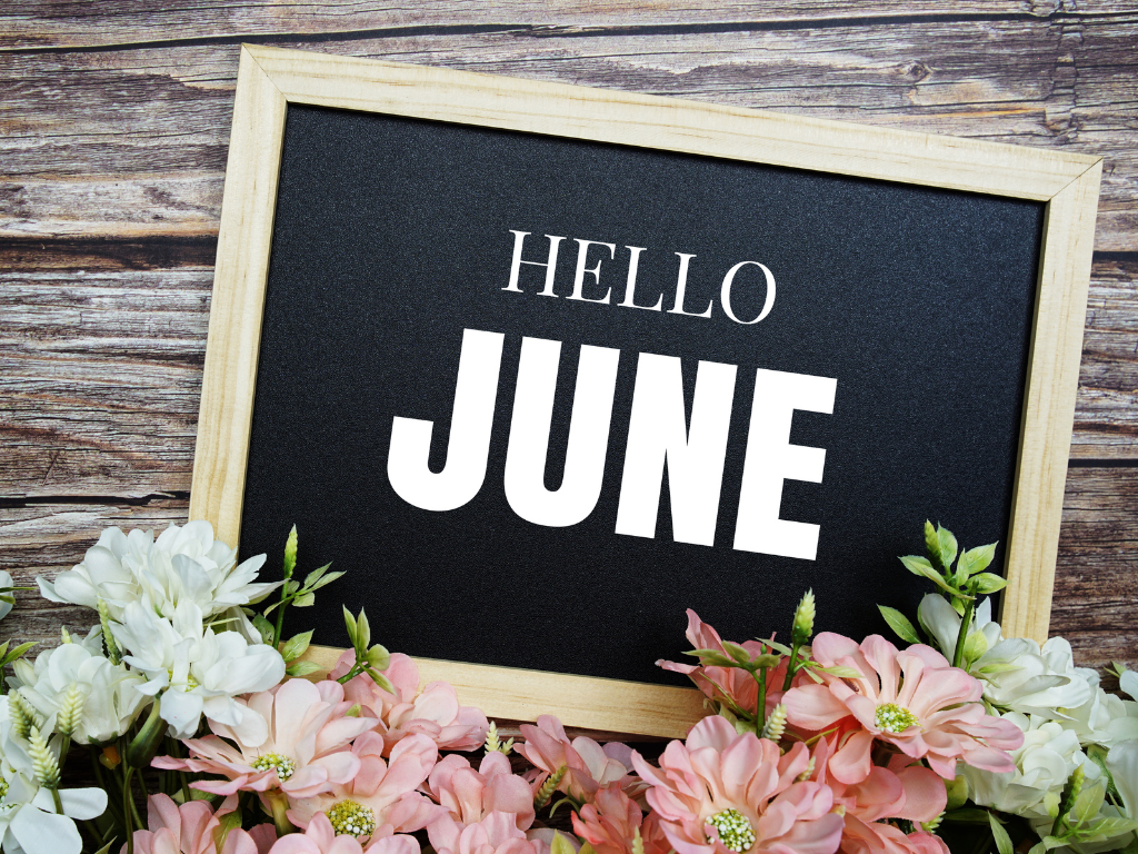 June, month, events